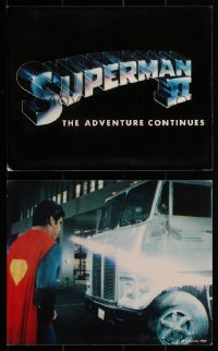 1p0096 SUPERMAN II 13 English from 8x10 to 20x30 stills 1981 Christopher Reeve, Stamp, Hackman, Kidder!