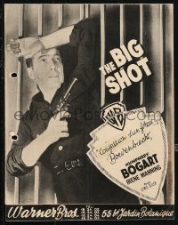 1p1652 BIG SHOT Belgian pressbook 1949 great different images of Humphrey Bogart, ultra rare!