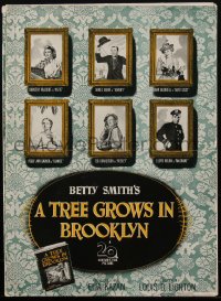1p0157 TREE GROWS IN BROOKLYN 16x22 pressbook 1945 Dorothy McGuire, Elia Kazan classic, ultra rare!