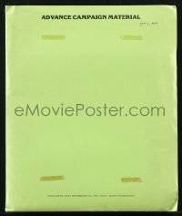 1p1125 FANTASIA presskit w/ 1 still R1977 Walt Disney, includes two psychedelic mini posters!