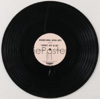 1p0643 BONNIE & CLYDE 33 1/3 RPM radio spots record 1967 Warner Bros. commercials, ultra rare!