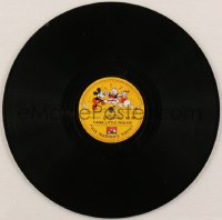1p0661 THREE LITTLE PIGS/THREE LITTLE WOLVES 78 RPM English record 1936 Disney, His Master's Voice!