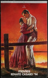 1p0252 RENATO CASARO German calendar 1994 cover art of Gable & Leigh from Gone with the Wind +more!