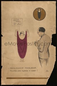 1p0226 SEM 13x21 French art print 1923 great art of fashion designer Madeleine Vionnet!