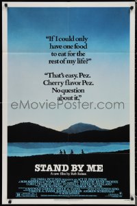 1p1618 STAND BY ME 1sh 1986 Phoenix, Feldman, O'Connell, Wheaton, Sutherland, cherry Pez, rated!