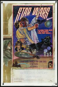 1p1620 STAR WARS style D NSS style 1sh 1978 George Lucas, circus poster art by Struzan & White!