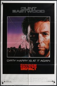 1p1625 SUDDEN IMPACT 1sh 1983 Clint Eastwood is at it again as Dirty Harry, great image!