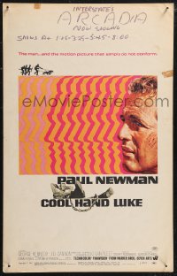 1p0430 COOL HAND LUKE WC 1967 Paul Newman prison escape classic, great art by James Bama!
