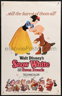 1p0508 SNOW WHITE & THE SEVEN DWARFS WC R1967 Walt Disney animated cartoon fantasy classic!