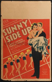 1p0516 SUNNY SIDE UP WC 1929 art of Janet Gaynor & Farrell, first all-talking musical, ultra rare!