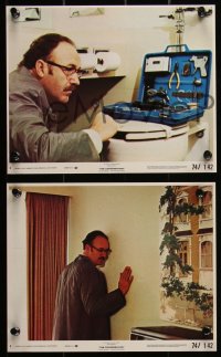1p1907 CONVERSATION 6 8x10 mini LCs 1974 Francis Ford Coppola, Gene Hackman, Elizabeth McCrae!