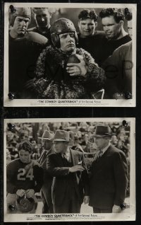 1p1923 COWBOY QUARTERBACK 3 8x10 stills 1939 young William Hopper with sports football players!