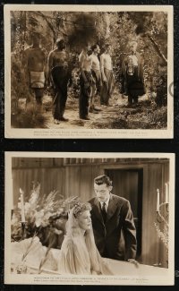 1p1928 REVENGE OF THE ZOMBIES 3 8x10 stills 1943 great images of John Carradine, Veda Ann Borg and cast!