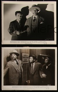 1p1871 SHANGHAI CHEST 14 8x10 stills 1948 cool image of Roland Winters as Charlie Chan!