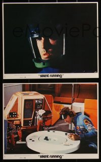 1p1875 SILENT RUNNING 12 8x10 mini LCs 1972 Douglas Trumbull, Bruce Dern , cool sci-fi images!