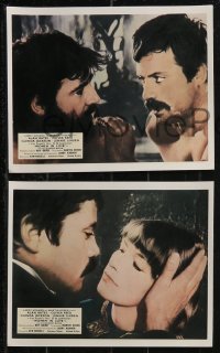 1p1852 WOMEN IN LOVE 8 color English FOH LCs 1969 Ken Russell, D.H. Lawrence, Glenda Jackson!