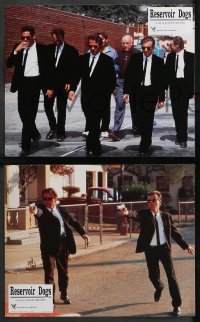 1p0959 RESERVOIR DOGS 8 French LCs 1992 Quentin Tarantino, Harvey Keitel, Steve Buscemi, Chris Penn!
