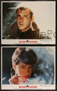 1p1297 BLADE RUNNER 8 LCs 1982 Ridley Scott, Harrison Ford, Rutger Hauer, rare complete set!