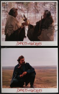 1p1342 DANCES WITH WOLVES 6 LCs 1990 Graham Greene, Kevin Costner & Native American Indians!