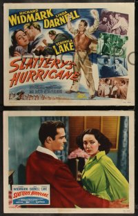 1p1332 SLATTERY'S HURRICANE 8 LCs 1949 sexy Veronica Lake, Linda Darnell & Richard Widmark!
