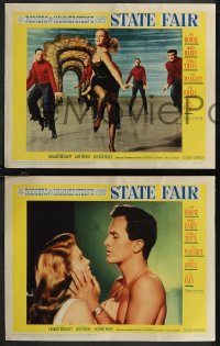 1p1346 STATE FAIR 6 LCs 1962 Pat Boone, Ann-Margret, Pamela Tiffin, Rodgers & Hammerstein musical!