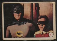 1p0894 BATMAN complete set of 55 trading card 1960s West, Ward, Newmar, Romero, Meredith, Gorshin