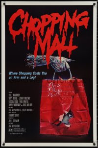 1r0989 CHOPPING MALL 1sh 1986 Jim Wynorski directed, shopping will never be the same, Killbots!