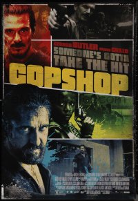 1r1002 COPSHOP DS 1sh 2021 someone's gotta take the hit, Gerard Butler and cast in action!