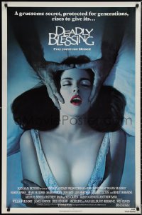 1r1022 DEADLY BLESSING 1sh 1981 Wes Craven, a gruesome secret protected for generations rises!