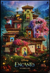 1r1045 ENCANTO advance DS 1sh 2021 Walt Disney CGI animated adventure family fantasy, great image!