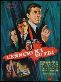 1r0737 COSA NOSTRA AN ARCH ENEMY OF THE FBI French 22x30 1967 cool different Andre Bertrand art!