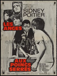 1r0800 TO SIR, WITH LOVE French 23x31 1968 Sidney Poitier, Geeson, directed by James Clavell!
