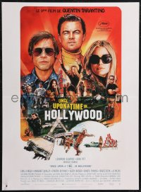 1r0825 ONCE UPON A TIME IN HOLLYWOOD French 15x21 2019 Tarantino, montage art by Chorney!