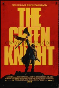 1r1094 GREEN KNIGHT advance DS 1sh 2021 Dev Patel as Sir Gawain, Ralph Ineson in title role!