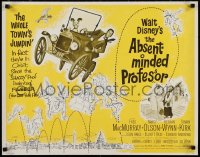 1r0851 ABSENT-MINDED PROFESSOR 1/2sh 1961 Disney, Flubber, Fred MacMurray in title role!