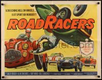 1r0872 ROADRACERS 1/2sh 1959 great American Grand Prix race car artwork image!