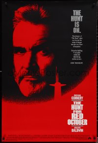 1r1136 HUNT FOR RED OCTOBER 1sh 1990 Russian military submarine captain Sean Connery!