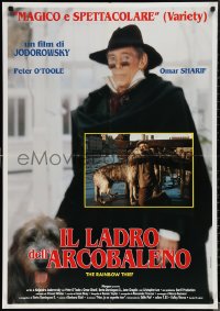 1r0661 RAINBOW THIEF Italian 28x39 pbusta 1990 Peter O'Toole, Omar Sharif, directed by Jodorowsky!