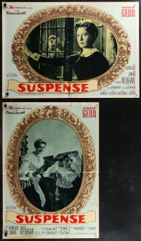1r0704 INNOCENTS set of 4 Italian 20x28 pbustas 1962 Deborah Kerr in Henry James horror, Suspense!