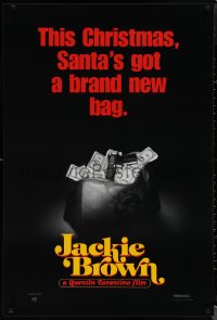 1r1164 JACKIE BROWN teaser 1sh 1997 Quentin Tarantino, Santa's got a brand new bag!