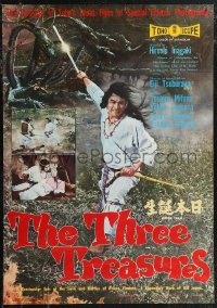 1r0586 THREE TREASURES export Japanese 1960 Toshiro Mifune in an epic of Prince Yamato, great image!