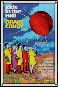 1r1181 KIDS IN THE HALL BRAIN CANDY advance 1sh 1996 Foley, McDonald, shove this up your mind!