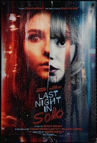 1r1197 LAST NIGHT IN SOHO teaser DS 1sh 2021 split image of Thomasin McKenzie, Anya Taylor-Joy!