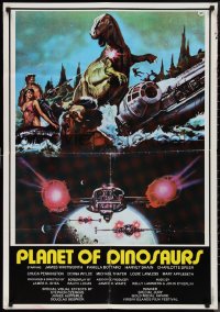 1r0220 PLANET OF DINOSAURS Lebanese 1978 X-Wings & Millennium Falcon from Star Wars by Alessandrini!