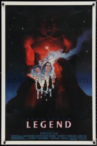 1r1200 LEGEND 1sh 1986 Tom Cruise, Mia Sara, Tim Curry, Ridley Scott, cool fantasy artwork!