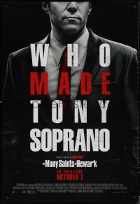1r1241 MANY SAINTS OF NEWARK advance DS 1sh 2021 The Sopranos mafia prequel, Michael Gandolfini!
