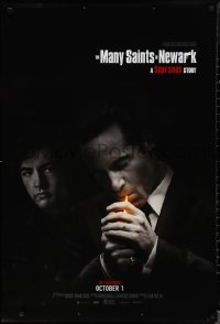 1r1242 MANY SAINTS OF NEWARK teaser DS 1sh 2021 The Sopranos mafia prequel, Michael Gandolfini!