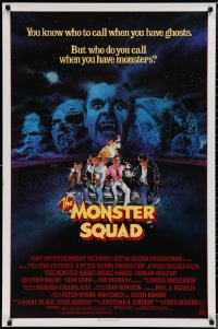 1r1264 MONSTER SQUAD 1sh 1987 art of young heroes and classic villains by Craig!