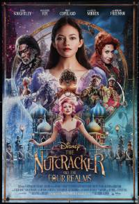 1r1293 NUTCRACKER & THE FOUR REALMS advance DS 1sh 2018 Disney, Knightley as the Sugar Plum Fairy!