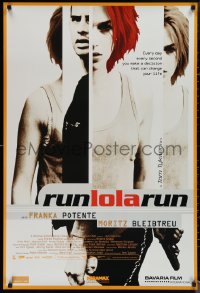 1r1361 RUN LOLA RUN int'l 1sh 1999 sexy Franka Potente runs, Tom Tykwer, Lola Rennt!